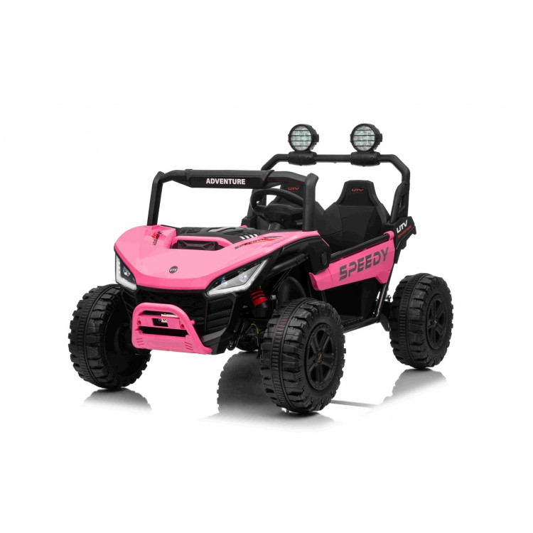 Elektrická bugina - Buggy 4x4 - ružová